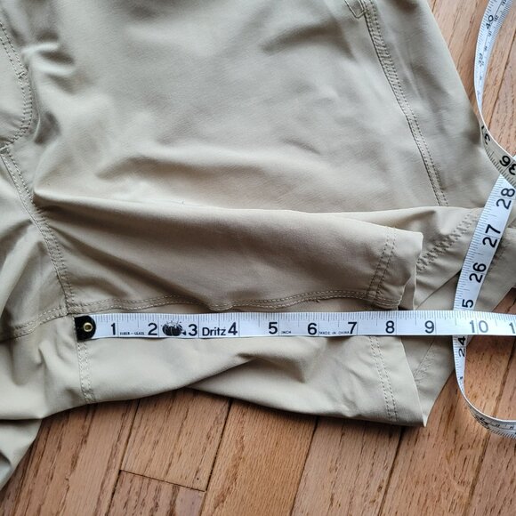 Hollywood The Jean People Men’s XL Tan Pull On Elastic Waist Tan Shorts - Picture 9 of 9